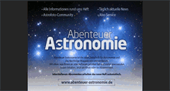 Desktop Screenshot of interstellarum.de
