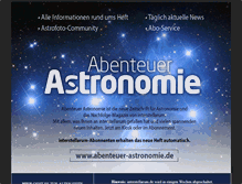 Tablet Screenshot of interstellarum.de